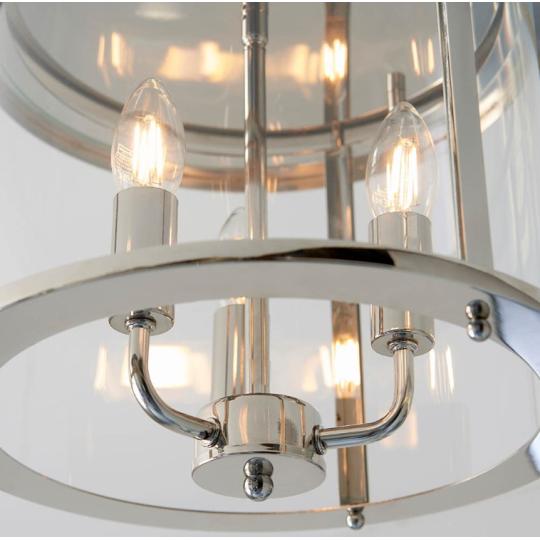 americky styl stropne obcianske osvetlenie mediteranske striebro nikel stropne osvetlenie klietka farmhouse americka kuchyna osvetlenie nizky strop.jpg